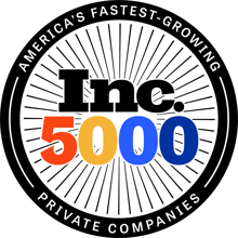 Inc. 5000 fastest-growing private companies badge