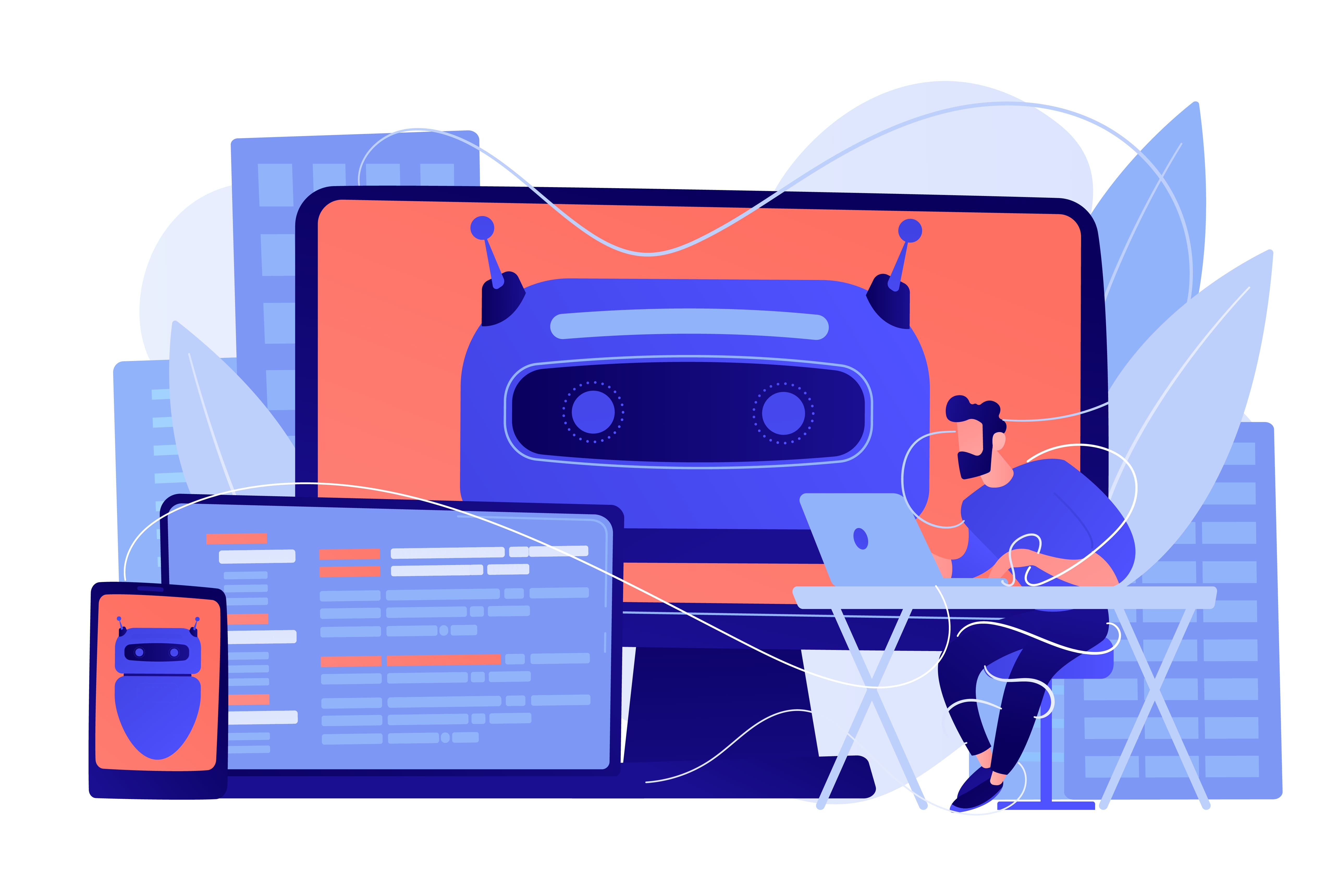 Robot reading dashboards across systems for decision automation
