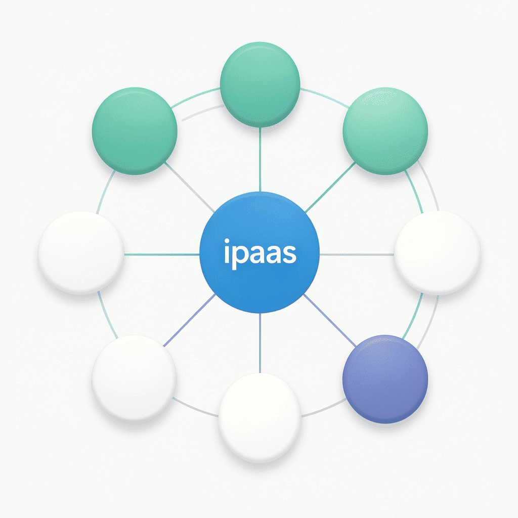 Integration Platform as a Service layered diagram