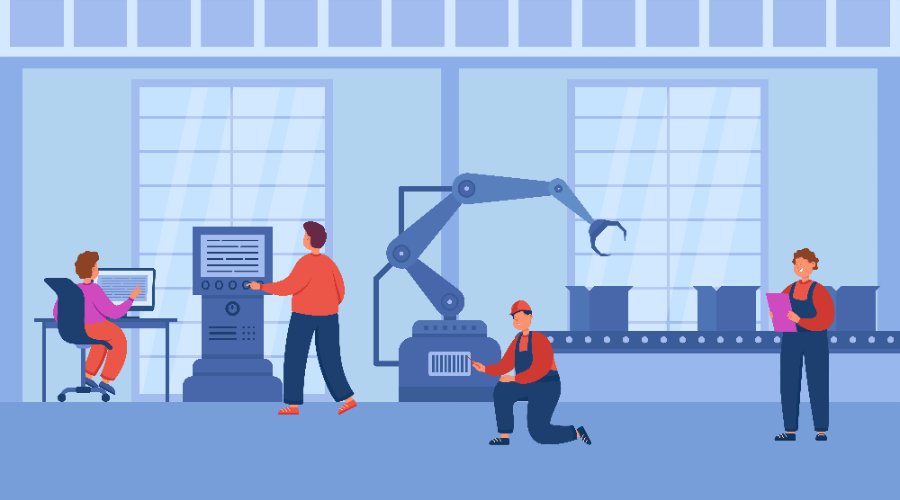 Smart factory production