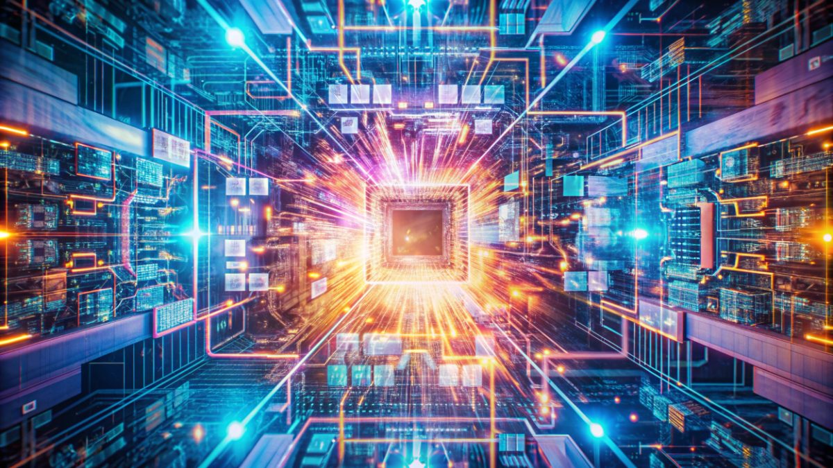 Glowing enterprise AI network