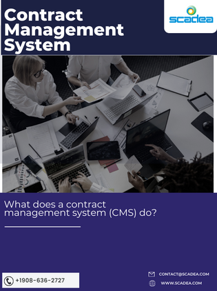 What does a contract management system do?