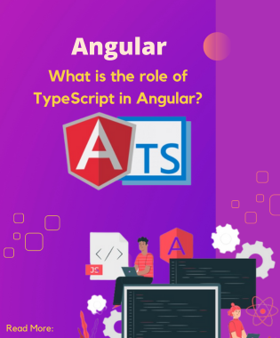 What is the role of TypeScript in Angular?