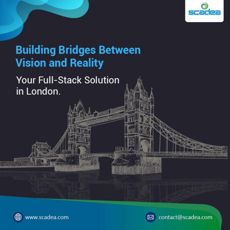 Scadea: London full-stack solution featuring Tower Bridge.