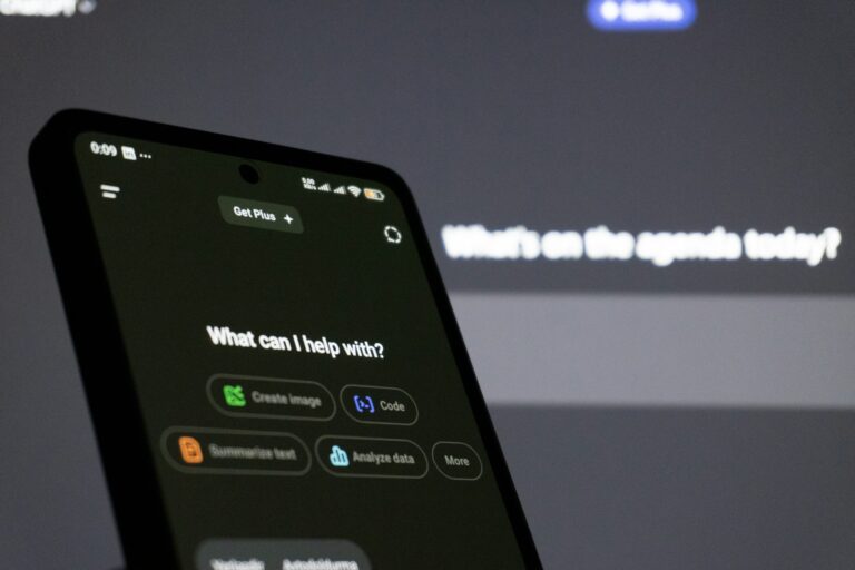 Digital interface displaying AI-powered talent matching, connecting tech companies with global software developers.