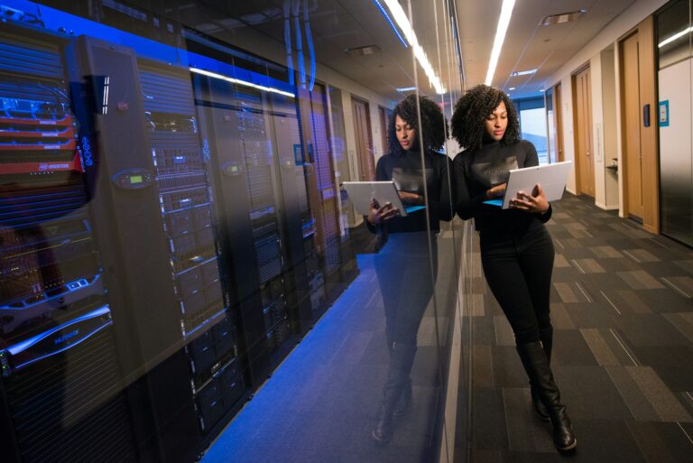Professionals collaborating on devops infrastructure augmentation